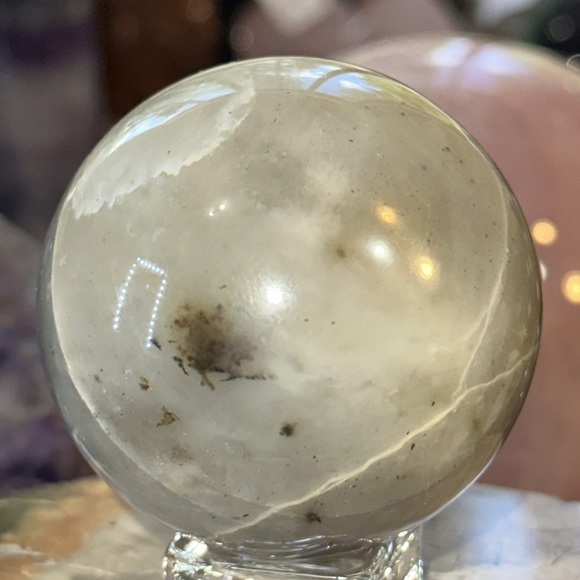 🎄SALE🎄Green Moonstone Crystal Sphere! - Picture 4 of 5
